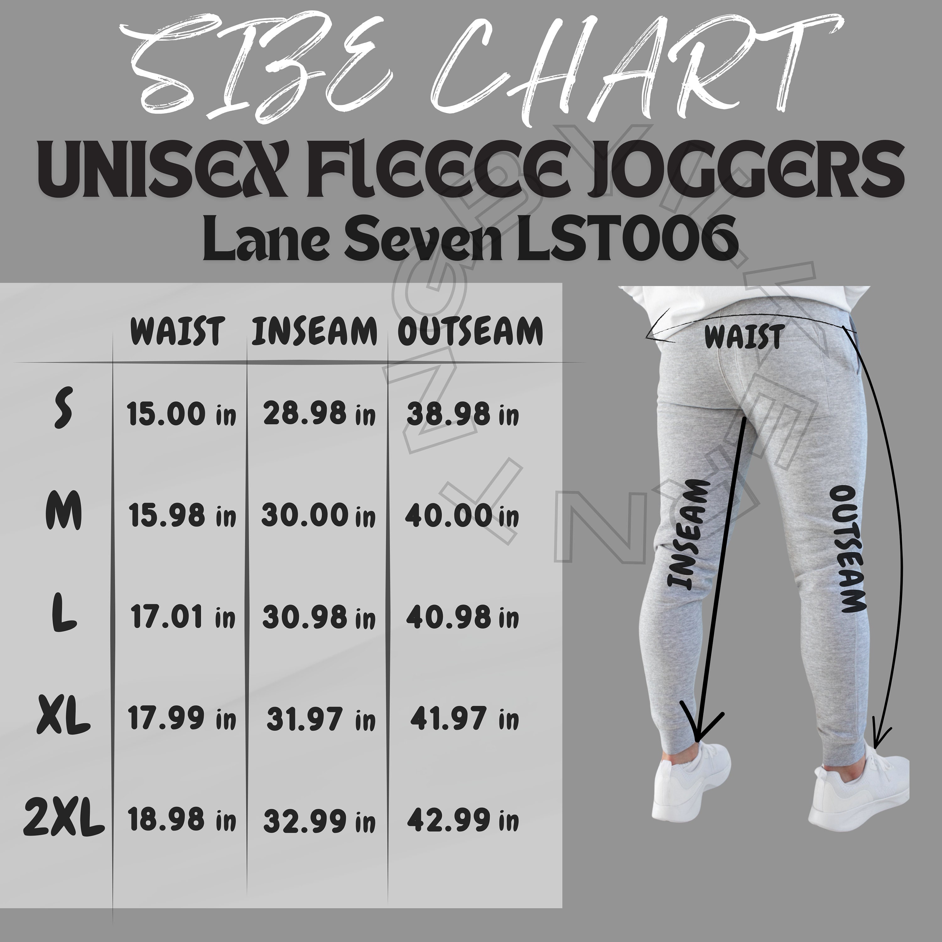 alound FLEECE SET UP Lサイズ Unisex Fleece Joggers Size Chart | Size Chart for Unisex Fleece