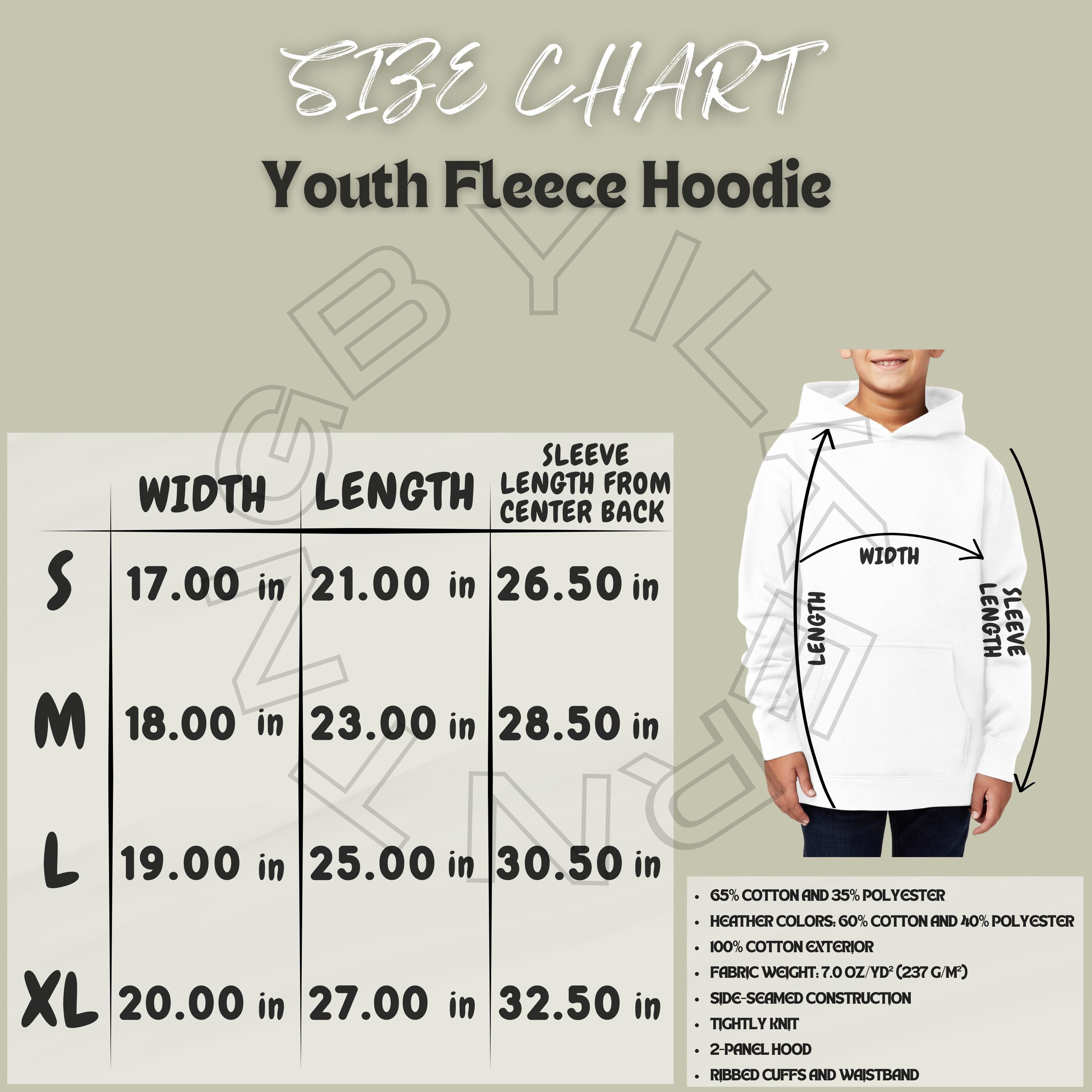 Oversized Hoodie Assc Size Chart Hoodie Sizing Anti Social Social