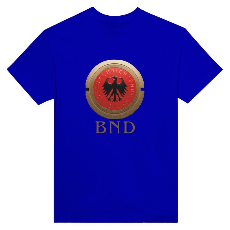 BND Heavyweight Unisex Crewneck T-shirt , 100% cotton High quality T-shirt , Unisex, Tshirt, design T-shirt Royal
