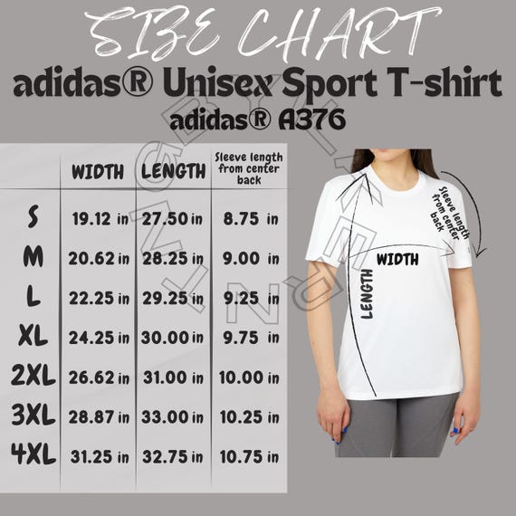 ITALIAN FABRIC BASIC T-SHIRTS Lサイズ T-shirt Size Chart I Adidas A376 Size Chart | Size Chart | Adidas
