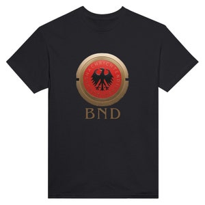 BND Heavyweight Unisex Crewneck T-shirt , 100% cotton High quality T-shirt , Unisex, Tshirt, design T-shirt Black