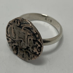 Sterling silver ring size 7.5