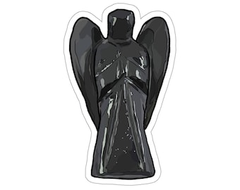 ANGEL Sticker (Black) - 222sense