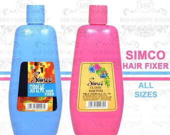 Sikh Punjabi Simco Gel fijador de barba para hombre tanto en rosa como en azul de 500 y 300g. Vendedor del Reino Unido 100% original