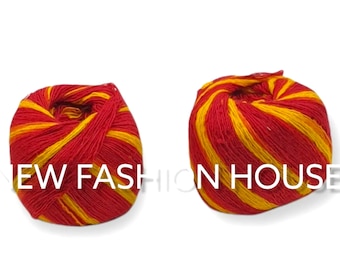 Red And Yellow Thread On Wrist Red & Yellow Pooja Dhaaga Sacred Thread ...