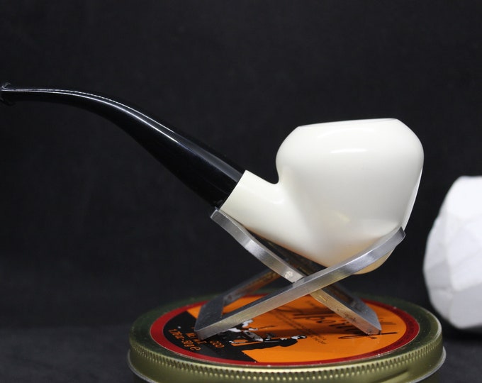 STAR MEERSCHAUM Pipes - Block meerschaum smooth Nut shape pipe