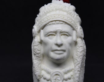 STAR Meerschaum pipes Block Meerschaum Indian Chief