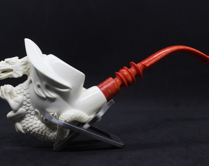 STAR Meerschaum pipes block meerschaum Red Dragon pipe