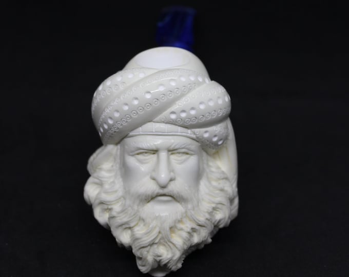 STAR Meerschaum pipes block meerschaum pipe BARBAROSSA the Ottoman Admiral Commander