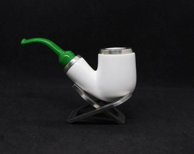 STAR Meerschaum pipes Block meerschaum RC Reverse Calabash pipe with tamper