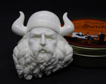 STAR Meerschaum pipes block meerschaum Eric the Red Viking pipe