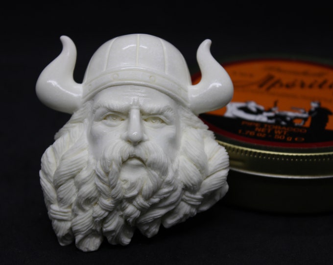 STAR Meerschaum pipes block meerschaum Eric the Red Viking pipe