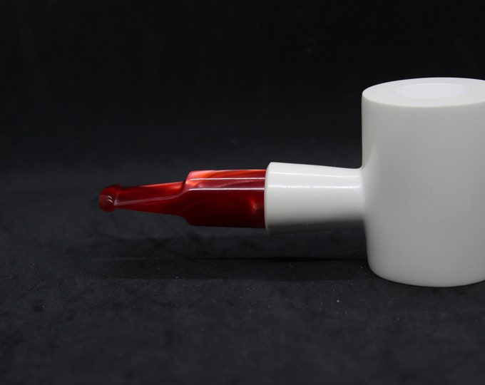 STAR Meerschaum pipes Block Meerschaum Stuby nose warmer Poker Sitter smooth