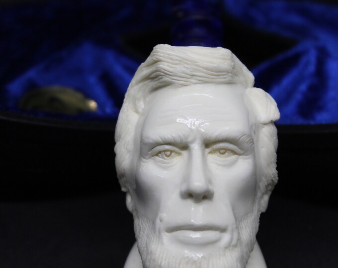 STAR Meerschaum pipes - Block meerschaum Abraham Lincoln pipe