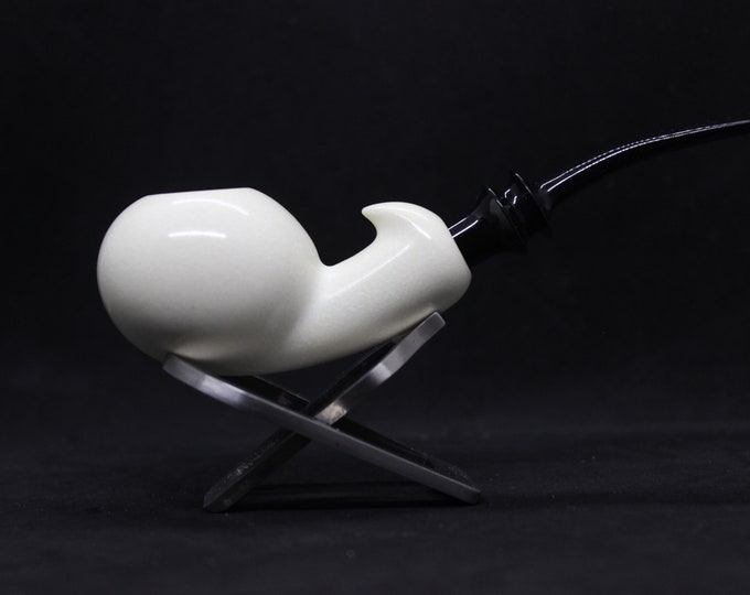 STAR MEERSCHAUM Pipes - Block meerschaum smooth special design pipe