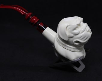 STAR Meerschaum pipes Block Meerschaum Dog