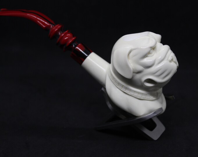 STAR Meerschaum pipes Block Meerschaum Dog