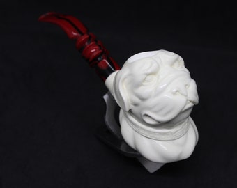 STAR Meerschaum pipes Block Meerschaum Dog