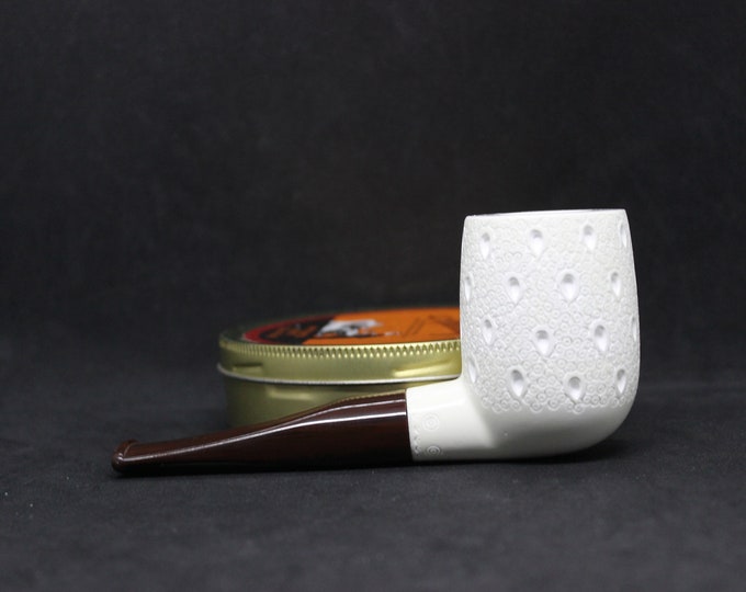 STAR Meerschaum pipes Billiard Block meerschaum pipe with filter 9mm