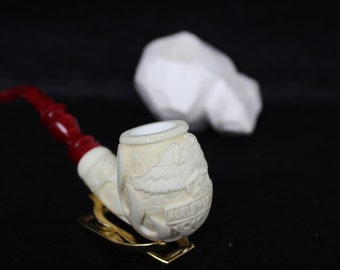 STAR Meerschaum pipes block meerschaum pipe Harley design