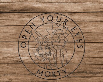 Free Free 56 Rick And Morty Layered Svg SVG PNG EPS DXF File