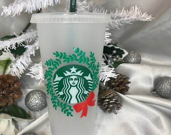 2020 Weihnachten Starbucks Tasse Starbucks Kalte Tasse Etsy