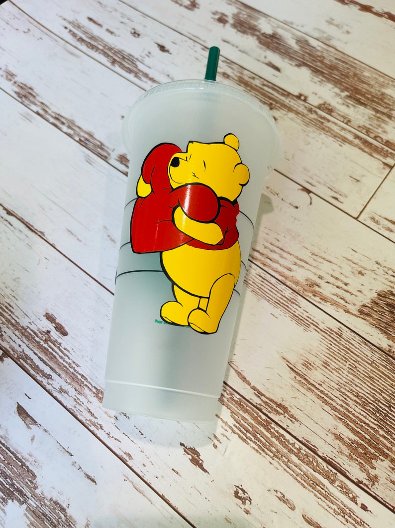 Winnie the Pooh Starbucks Venti Cup Etsy