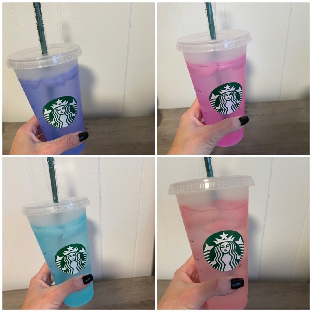 Mystery COLOR CHANGING STARBUCKS Personalized Cup Aesthetic Cup