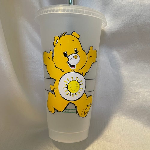 Care Bear Starbucks Cup Personalized Care Bear Cup Custom Etsy