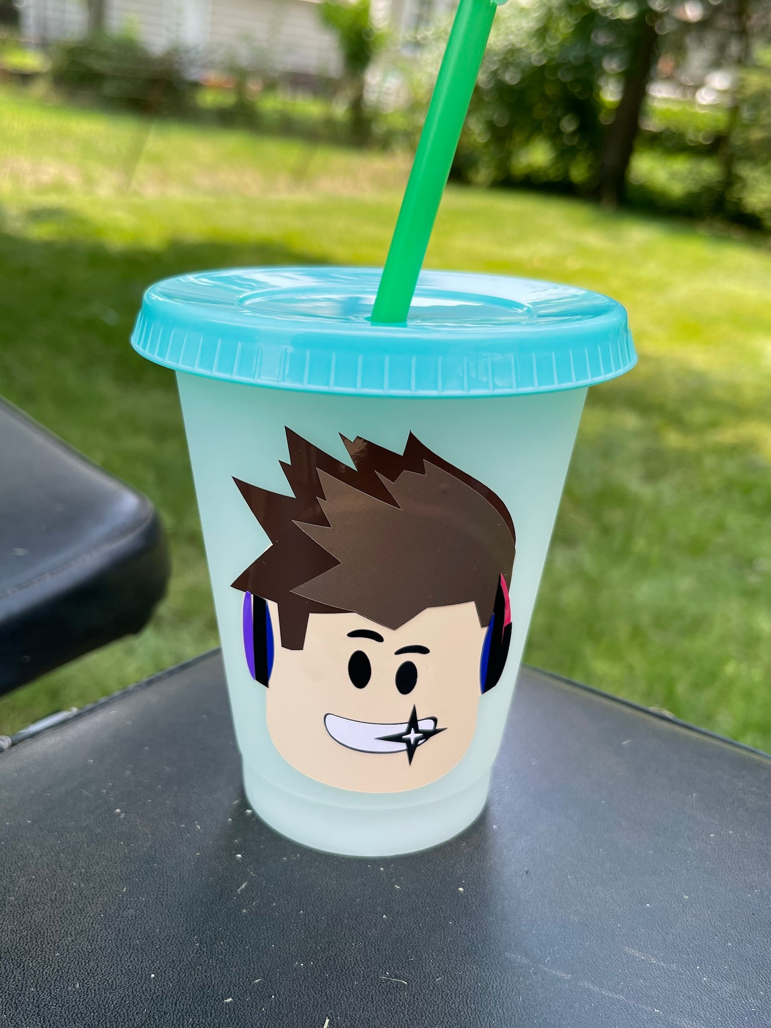 Roblox Kids 16 Oz. Tumbler Cups With Lid and Straw Etsy