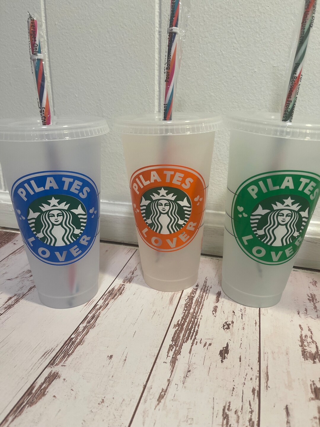 Pilates Lover Starbucks Venti Cup - Etsy
