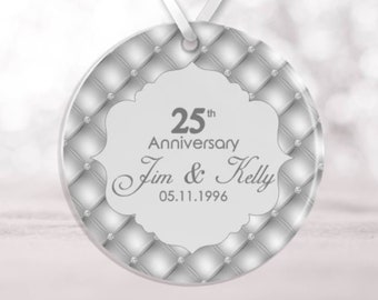 25th Wedding Anniversary Gift Etsy