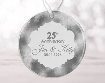 25th Wedding Anniversary Gift Etsy