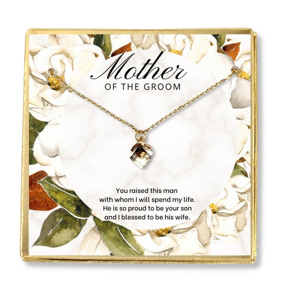 Mother Of The Groom Bouquet Charm Thank You Gift Wedding Favour Mum Silver Charm 