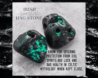 Irish coastal Hag/Witch stones.