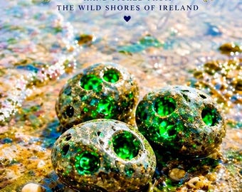 Irish coastal Hag/Witch/Fairy/Holey/Odin/Adder stones Irish mythology collected from coasts of Ireland.