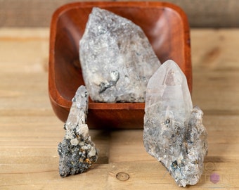 WITCHES FINGER QUARTZ Crystal - Thick - Crystal Decor, Quartz Crystals, Raw Stones, Crystal Point, E0481