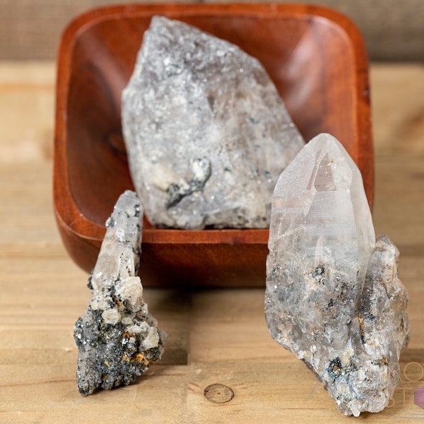 WITCHES FINGER QUARTZ Crystal - Thick - Crystal Decor, Quartz Crystals, Raw Stones, Crystal Point, E0481