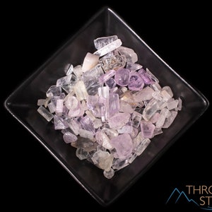 Pink KUNZITE Chips - Heart Chakra, Crystal Healing, Loose Gemstones, Raw Crystals, E1880