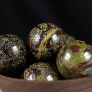 DRAGONS BLOOD JASPER Crystal Ball - Root Chakra, Polished Gemstone, Crystal Sphere, E2114