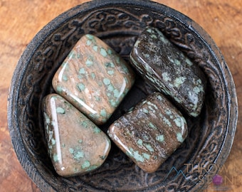 NUNDERITE Tumbled Crystals - Crystal Grid, Mediation Stones, Housewarming Gift, Healing Crystals and Stones, E1746