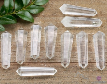 CLEAR QUARTZ Crystal Point - Mini - Home Decor, Crystal Grid, Healing Crystals, Quartz Wand - E1403