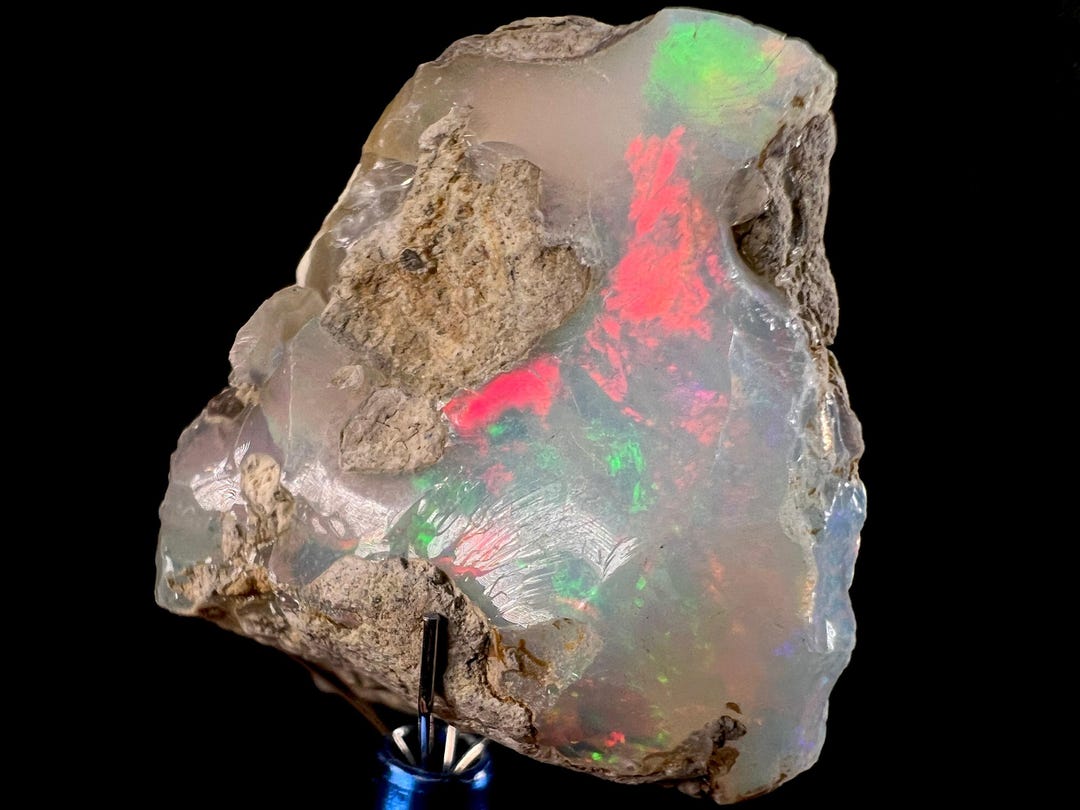 WELO OPAL Raw Crystal : 4A, Cutting Grade Genuine Rough Rock Ethiopia ...