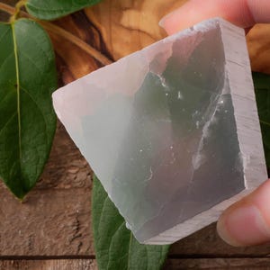 SELENIT Aufladeplatte - TV-Stein, Selenitplatte, Weißer Selenit, Aufladeplatte - E1522