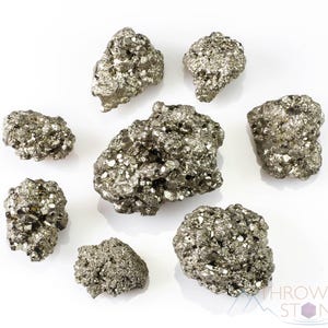 PYRITE Cluster - XS, S, M, L – Raw Crystal, Protection Stone, Fools Gold, Raw Pyrite - E1012
