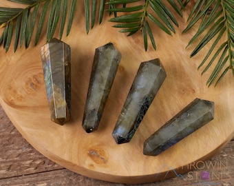 LABRADORITE Crystal Point - Mini - Crystals Healing, Home Decor, Crystal Grid, Labradorite Point - E1395