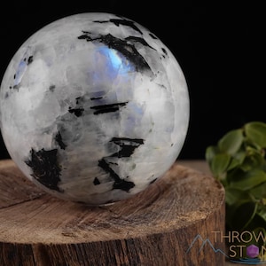 Rainbow MOONSTONE Crystal Ball - Unique Gift, Crystal Sphere, Goth Decor,  Gemstone Sphere, E0372