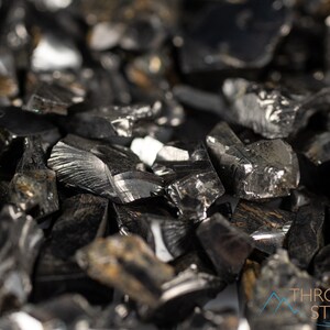 These Elite Noble Shungite Gemstones are a deep black color with a shiny, metallic luster. These rare crystals are the purest form of Shungite and are primarily found in Russia. Shungite is believed to have strong purifying and protective properties.