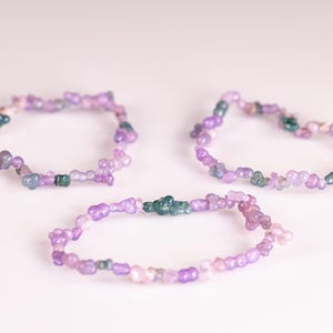 GRAPE AGATE Crystal Bracelet - Tumbled - Gemstone Bracelet, Jewelry Gift, Handmade Jewelry, Healing Crystals, E1716