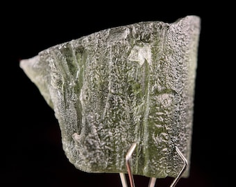 MOLDAVITE - 4,6 grammi - Cristallo di Moldavite autentico, Moldavite Tectite grezza, 51484